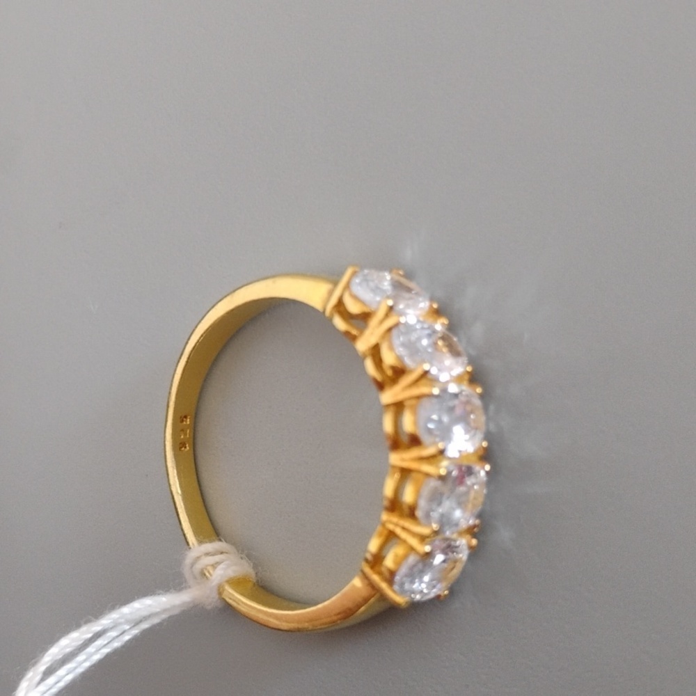 Genuine White Topaz Ring - Picture 7 of 9